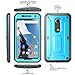 Nexus 6 Case, SUPCASE [Heavy Duty] Belt Clip Holster Case for Google Nexus 6[Unicorn Beetle PRO Series] Full-body Hybrid Protective Cover with Screen Protector (Blue/Black),Fit Motorola Nexus 6