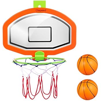 CLISPEED Mini Basketball Hoop with Balls for Kids Indoor Outdoor Fun