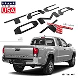 BDTrims Tailgate Raised Letters Compatible with 2016-2020 Tacoma Models (Black)