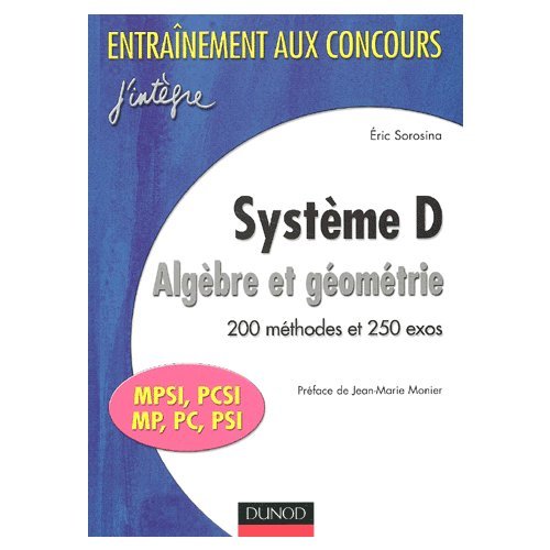 Algèbre et géométrie