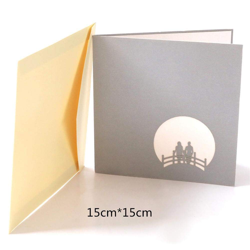Carta Pop Up 3d Biglietto Dauguri Lei Marito Moglie Lettera Damore Romantico Saluto Anniversario Matrimonio Il Compleanno Colori Sbalorditivi Di Carta Blocchi E Quaderni Cancelleria E Prodotti Per Ufficio