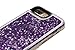 iPhone7 Plus Glitter Case, BLLQ Shiny Quicksand Moving Bling Glitter Stars Floating Dynamic Flowing Cover PC case for iPhone 7 Plus -- 5.5 inch (Purple)