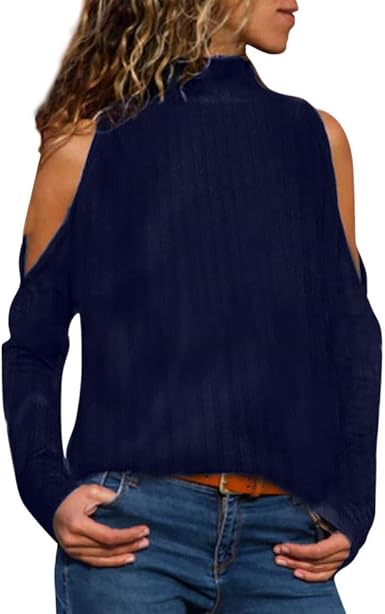 off shoulder winter tops