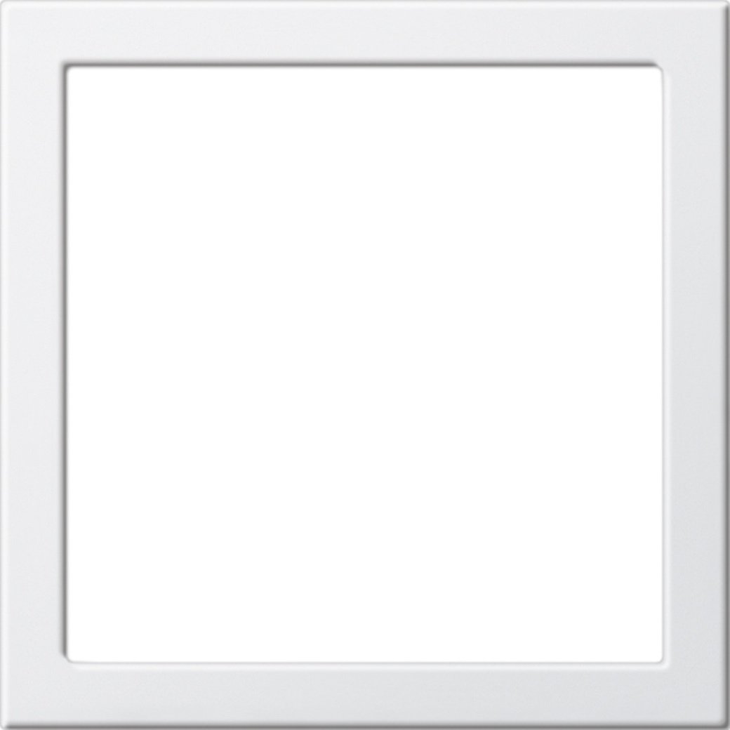 GIRA Mounting Frame Shatterproof ST55 Pure White, Glossy, 264803