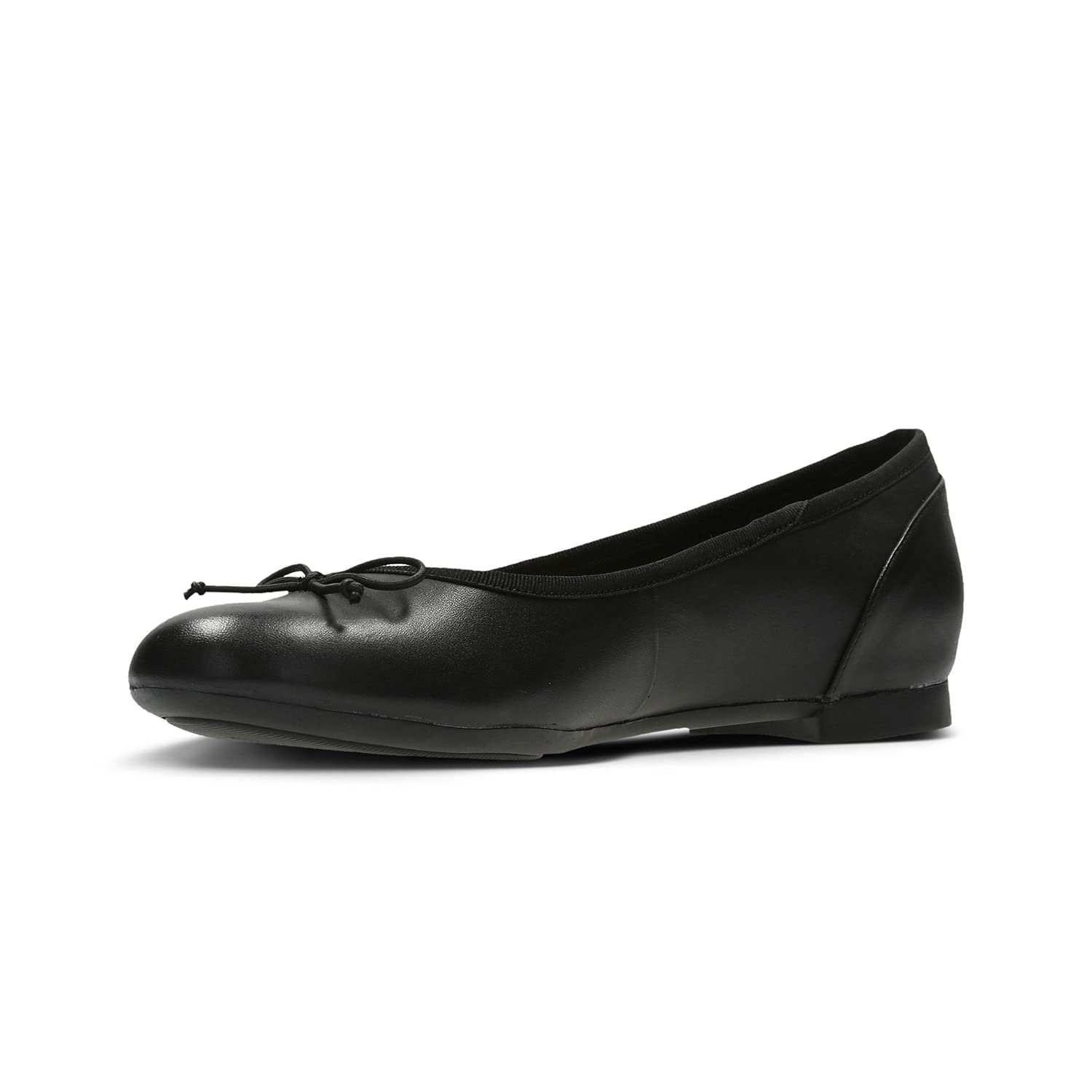 Clarks Couture Bloom, Women’s Ballet Flats, Black (Black Leather), 2 UK (34 EU)