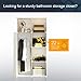 KOUSI Portable Wardrobe Closet for Bedroom Clothes Armoire Dresser Cube Storage Organizer, 5 Cubes&1 Hanging Sections