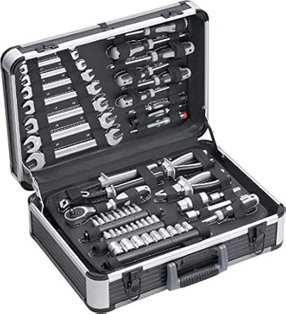 Werkzeugkoffer ELITE 129 teilig umfangreiches Werkzeug Werkzeugkasten Knarren