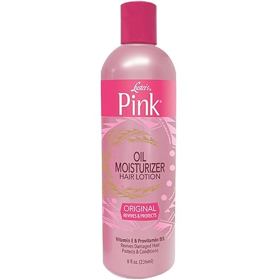 Amazon Com Pink Luster S Oil Moisturizer Hair Lotion 8 Ounce