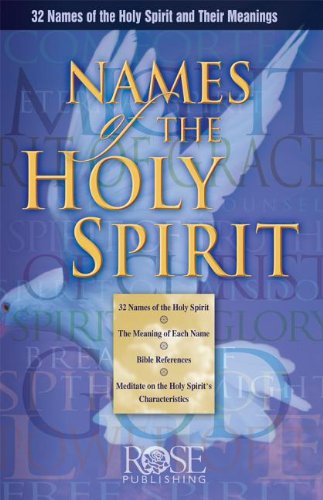 Names of the Holy Spirit- package of 5 pamphlets