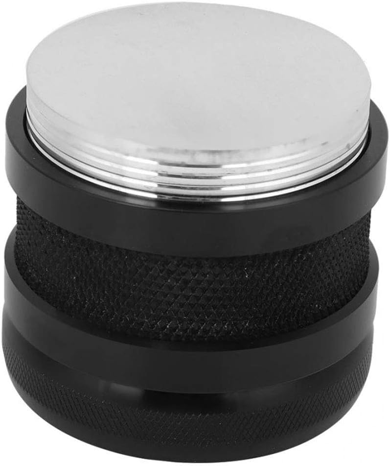 Red tide 58Mm Aluminum Double Head Smart Adjustable Coffee Tamper Powder Auxiliary Tool Holder Pad Coffeeware Tampers Barista Accessories,A