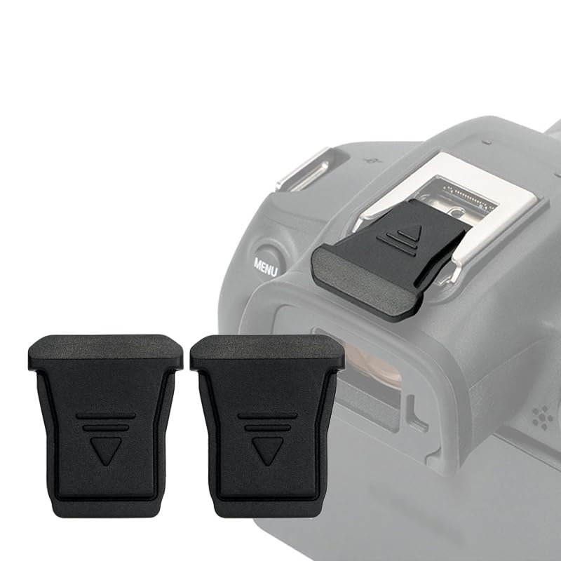 Photo 1 of 2PCS Camera Shoe Cover for Canon EOS R8 R50 R6 Mark II R5 Mark II R7 R10 R3 R5C,Replaces Canon ER-SC2 Shoe Cover, Flash Hot Shoe Cover Cap for Canon R8 R50 R6 R5 Mark II R7 R10 R3 R5C (NOT Fits EOS R5
