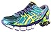 ASICS Women Gel Sendai 2 Running Shoes (7.5 B(M) US, Peacock Blue/Flash Yellow/Violet)