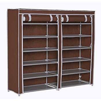 Amazon.com: Homebi Shoe Rack Closet Tower Portable Storage ...