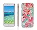 iPhone 6&6S Case, illume trueFit Premium Vintage Flower Pattern Non-slip Flexible Slim Protective Case Apple iPhone 6 and 6S 4.7" [Perfect Fit] (Mint Green Floral)
