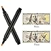 Leinuosen 20 Pieces Counterfeit Money Detector Pens Markers Counterfeit Currency Marker Pen for Fake Money Bill Detection, Black