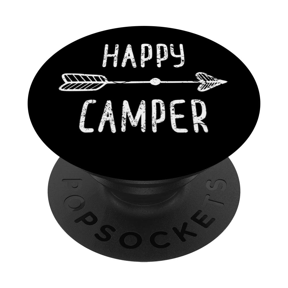 Arrow Happy Camper Accessories Kids Boho Clothes Camping PopSockets Adhesive PopGrip