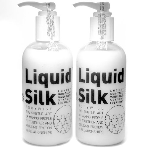 LIQUID SILK 250 ml Liquid Silk Lube Personal Lubricant 2 PACK image