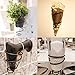 Hin Plus Wall Wine Rack - Wine Wall Decor Art - (Black, Set of 3)