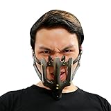 Xcoser Mad Prison Max Mask Cosplay PVC Half Face Adjustable Halloween Prop