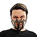 xcoser Mad Prison Max Mask Cosplay PVC Half Face Adjustable Halloween Prop