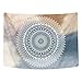 Sunm Boutique Mandala Tapestry Wall Hanging Map Tapestry for Bedroom Living Room Wall Art Hippie Tapestry(59.1