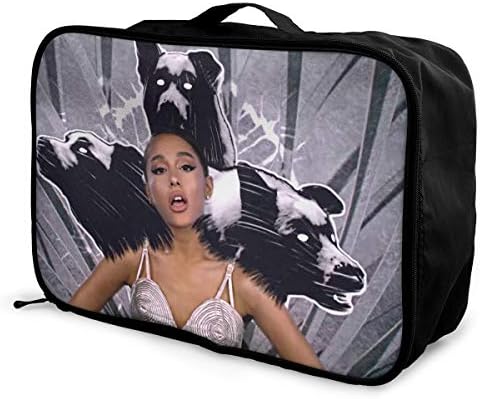 Ari-ana Gran-de Packing Cubes Travel Duffel Bag Handle Makeup Bag Large Capacity Portable Luggage Bag