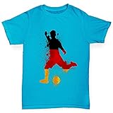 TWISTED ENVY Novelty Tees for Boys Football Soccer Silhouette Germany