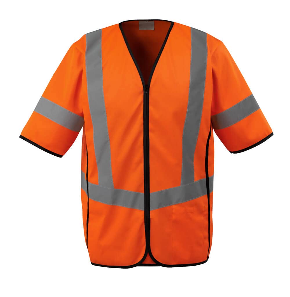 Mascot 50216-310-14 Packwood Safe Supreme Class 3 Traffic Vest, Size S, Hi-Vis Orange