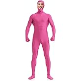 DreamHigh Men's Women's Polyester Spandex Full Body Costume Zentai Suit-Open Face