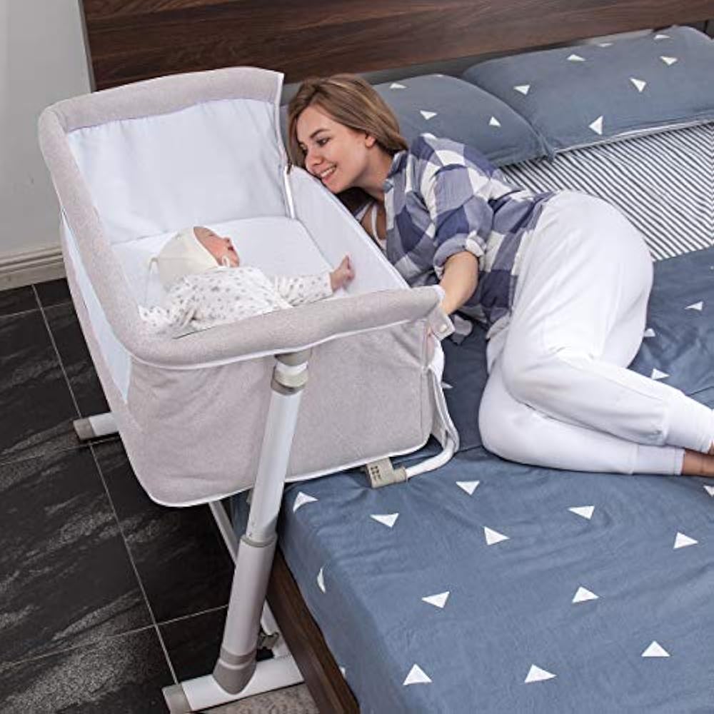 bassinet attaches to bed