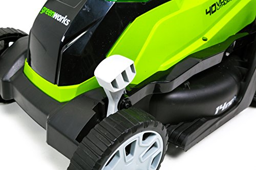 5 GreenWorks+MO40B410+Mower+Battery+Included