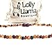 Raw Amber Teething Necklace for Babies (Unisex) Teething Pain Relief - Certified Genuine Baby Baltic Amber Necklace- Tri-Color