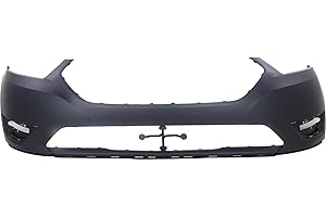 Evan Fischer Front Bumper Cover Compatible with 2013-2019 Ford Taurus Primed CAPA Certified - FO1000666C