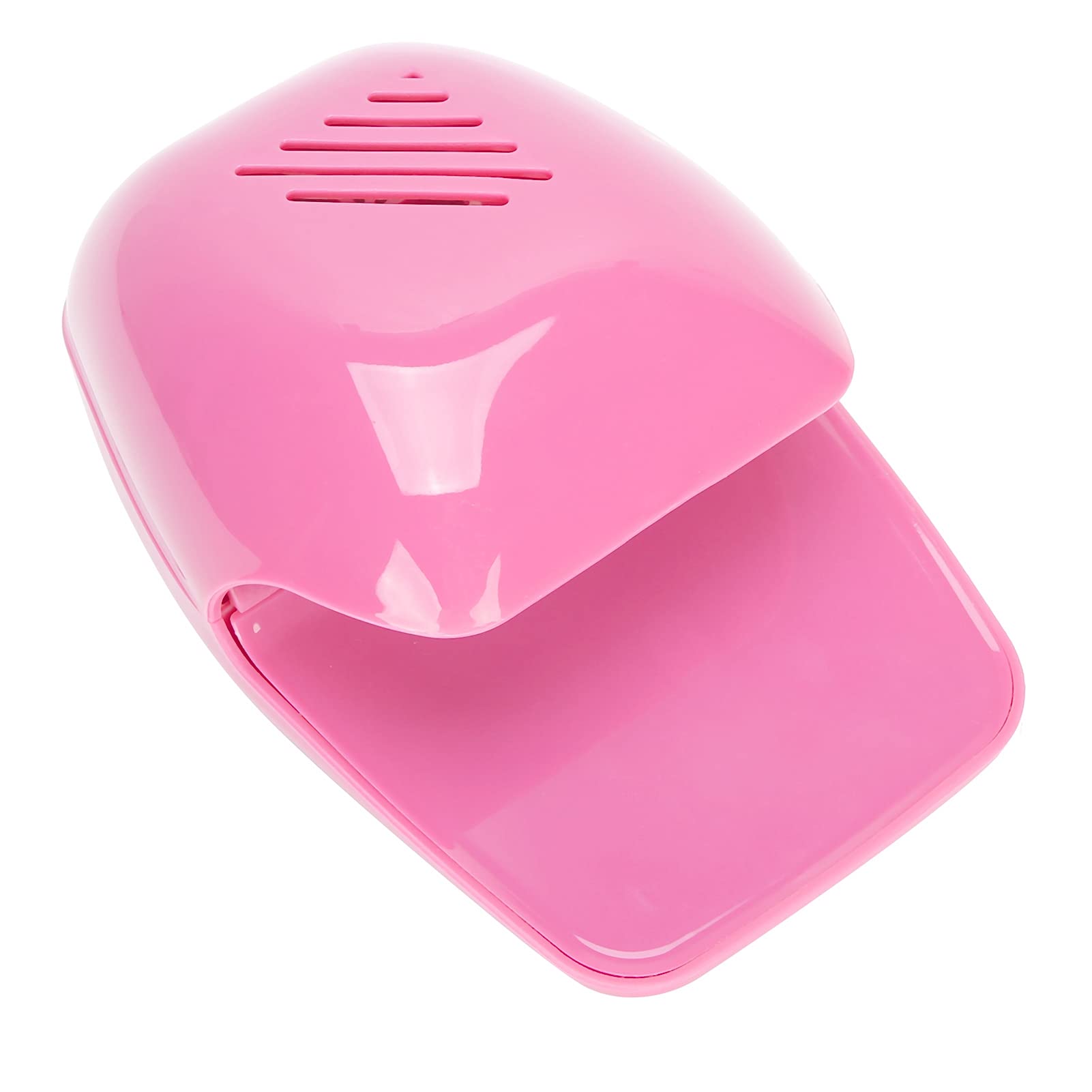 Nail Dryer, Professional Small Size Portable Dryer Fan Electric for Women for Homes And Travel for Nail Salons Parties(pink)
