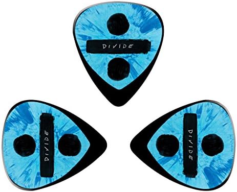Pimalico Classic Ed Design Picks (3 Pack) for Electric Guitar, Acoustic Guitar, Mandolin, and Bass / Black
