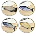 ASVEL Realistic Plush Simulation Electric Doll Dancing Fish, Funny Interactive Pets Chew Bite Supplies for Cat/Kitty/Kitten Fish Flop Cat Toy Catnip Toys - Perfect for Biting, Chewing and Kicking (A)