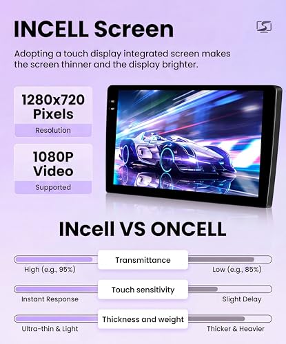 4+128G Android Autoradio pour Peugeot Expert/Citroën Jumpy/Toyota Proace 2016-2024 /Opel Vivaro 2019-2024 /Fiat Scudo 2022-2024 Sans Fil Carplay Android Auto 10" Incell Écran GPS WiFi Bluetooth FM/RDS