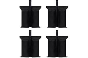 HAZBEN Canopy Weights 112 LBS Sand Bags Gazebo Tent Sand Extra Large Pop up Gazebos Weights Sand Bags for Ez Pop up Canopy Tent Outdoor Instant Canopies 4Pack