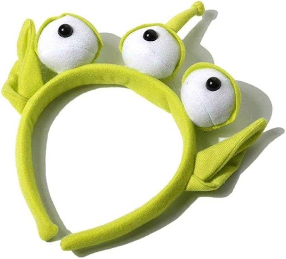 Alien Monster Headband Eyeball Hairband Plush Toys Alien