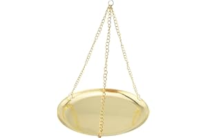 YHXiXi Mini Large Display Spring Dial Weight Scale with Hanging Cradle for Shopping, Traveling, Kitchen