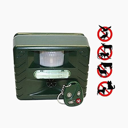 Mins Ultrasonic Animal Pest Bird Control Repeller With Motion