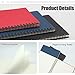 GRT 3 Packs Soft Cover Spiral Notebooks with Lined Paper A5 Steno Notepad 150 Sheets Totally, Wirebound Notebook for Home Office School Travel Diary Memo Journal, 8.25 x 5.55 inch (Black Red Blue)