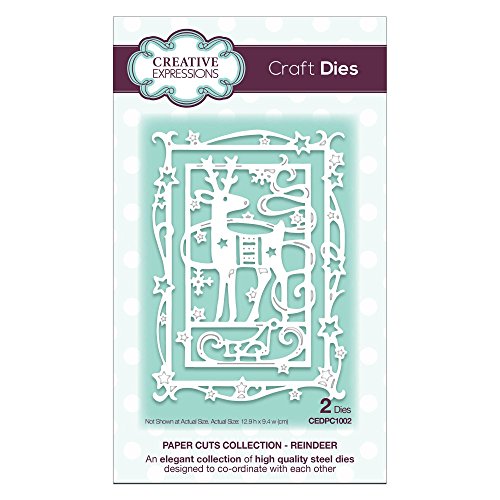 Creative Expressions Paper Cuts Reindeer Dies CEDPC1002