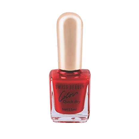 Swiss Beauty MS045 Gel Effect Nail Polish (Matte) Shade-15 Pack of 2