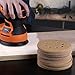 100PCS Sanding Discs, Tacklife 8 Hole Sandpaper for 5 inch Random Orbit Sander, 20PCS Each of 60/80/120/150/220 Grits, Anti-Clogging Sander Pads for Polishing Paint, Wood and Metal - ASD04C