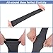 Arm Sleeve,Oodvj UV Sun Sleeves of 1 Pair,Sun Protection Long Arm Sleeves Sport Cooling Suitable Men Women For Outdoor Sports - Black