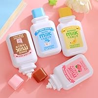 Katoot@ 4 pcs/lot Kawaii stationery Cute Milk Bottle Correction tapes cinta correctora zakka canetas school office supplies papelaria