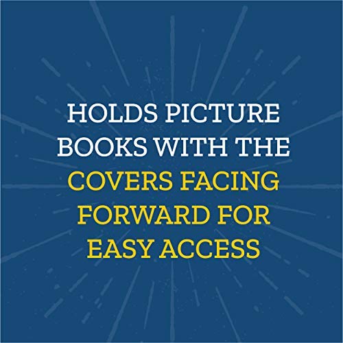 Really Good Stuff Large Plastic Book Organizer Bins, Dividers, Built-in Label Holder, 13.5" by 13.5" by 7.75" (Set of 4, Primary Colors) - For Picture Books, Large Reference Books in Classroom or Home - Thumbnail 5
