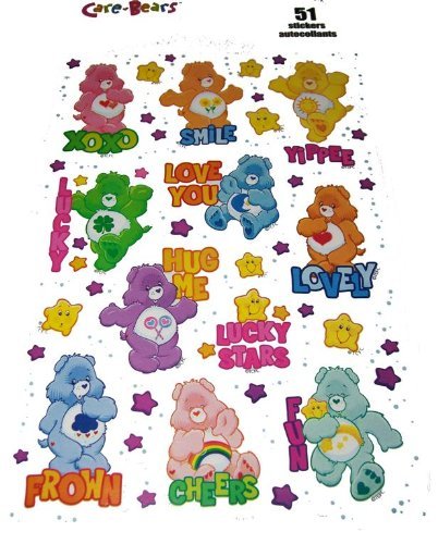 Care Bears 51 Sticker/Autocollants