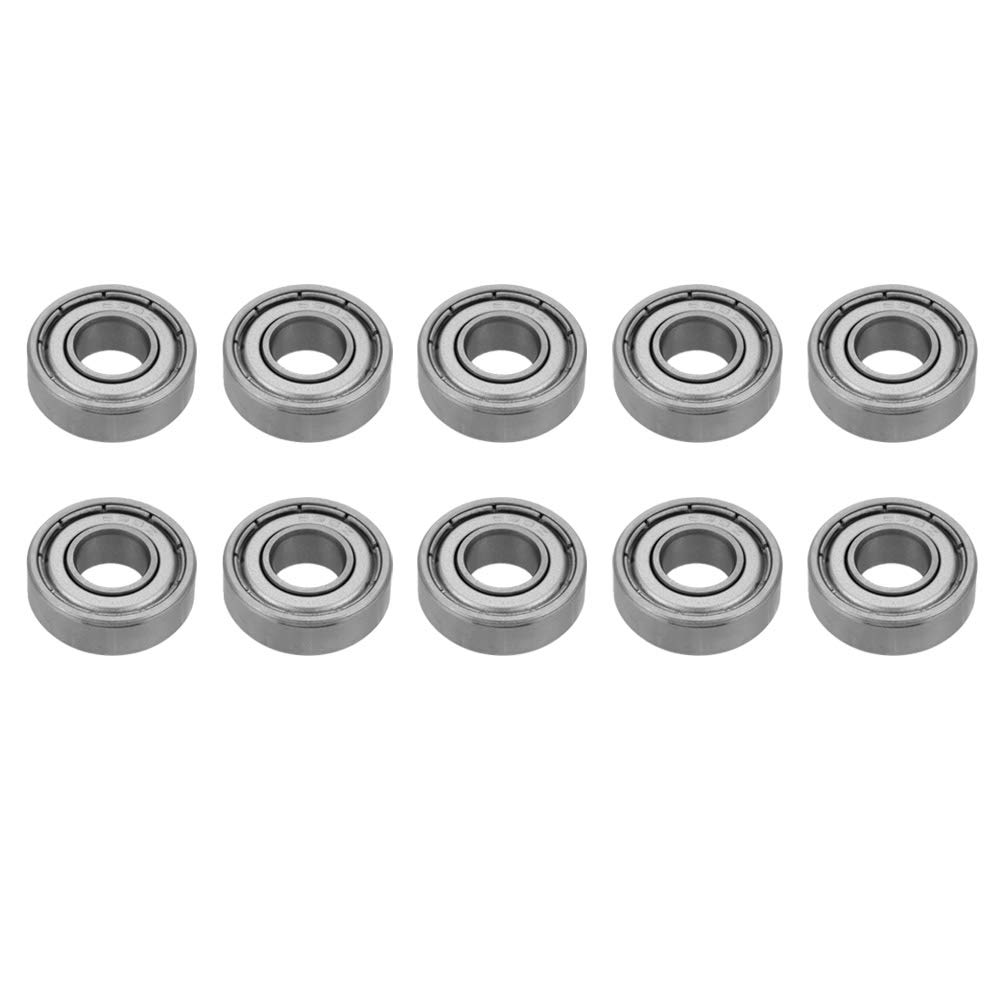 10pcs 698ZZ High Speed Ball Bearing Double-shielded Mini Bearings 8x19x6 mm